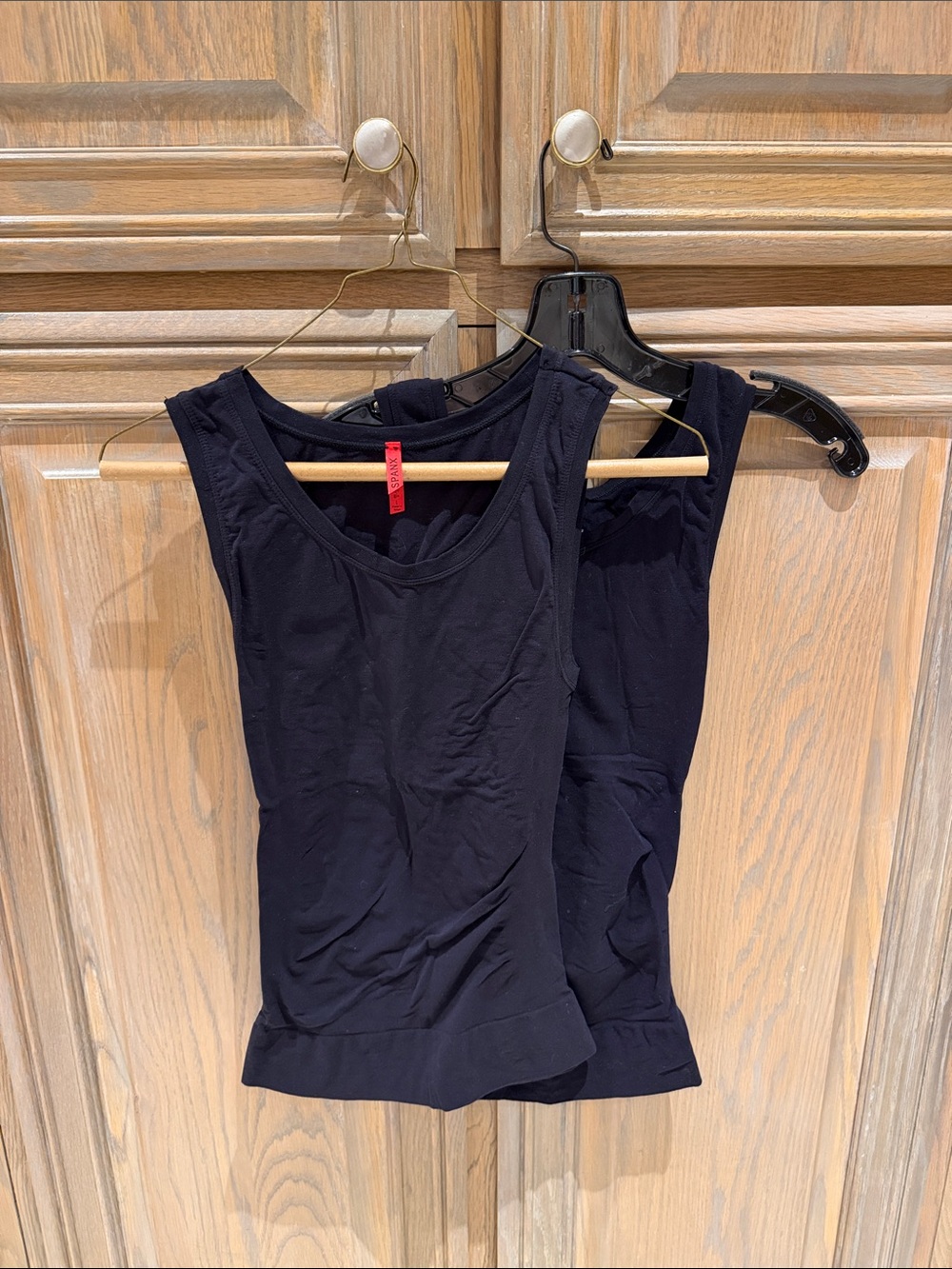 Two Black Spanx Tank Tops (2pcs)I